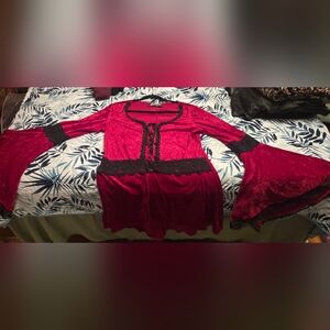 Lip Service Velvet Corset "Dress"